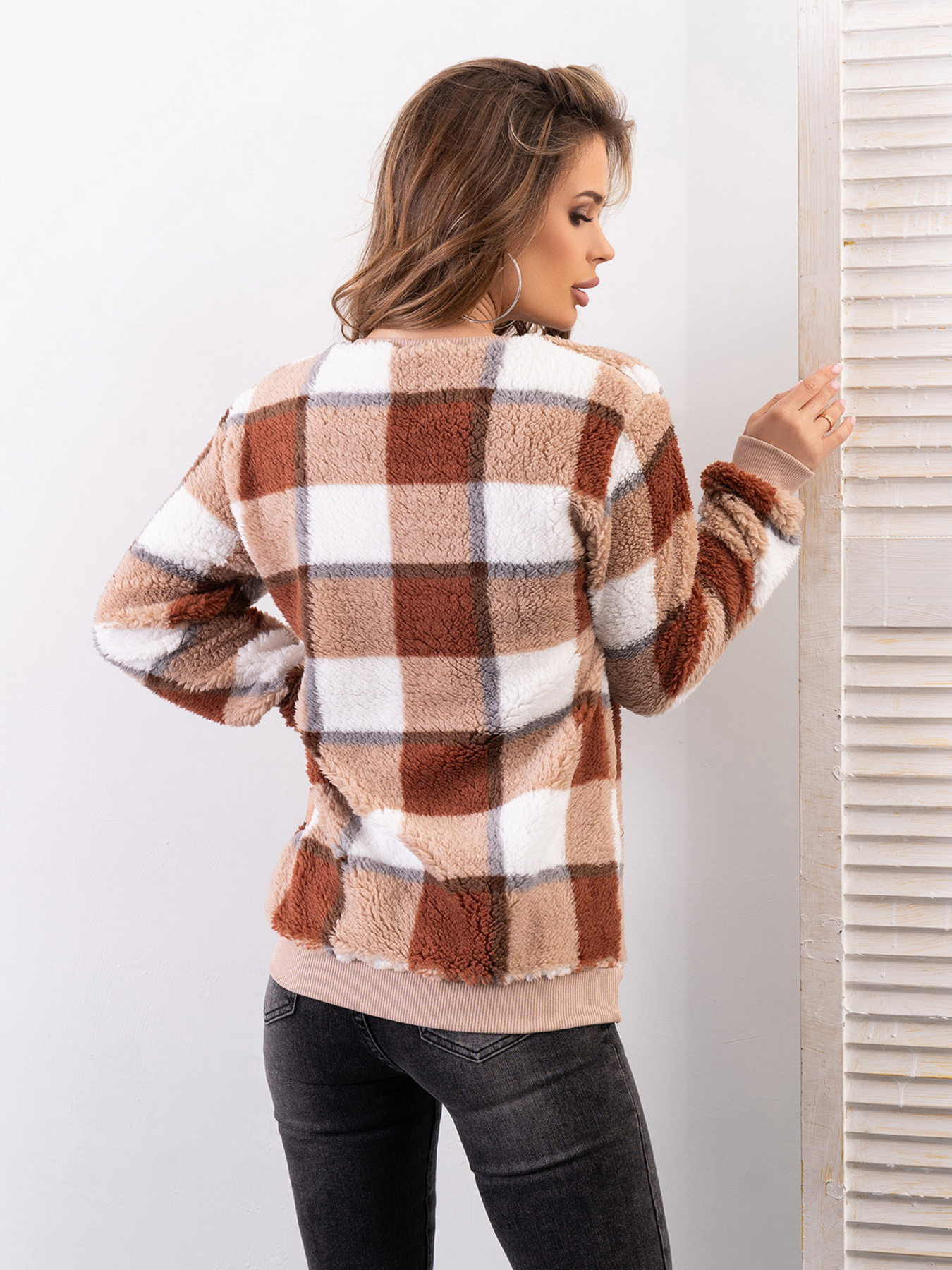 Світшот ISSA Plus модель 14322_мультиколор Фото