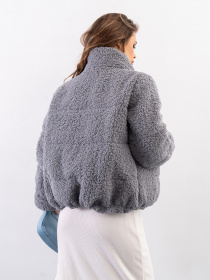 Зимняя куртка ISSA Plus модель SA-485_серый Фото