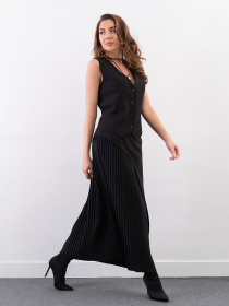 Діловий костюм ISSA Plus модель 14282_черный Фото