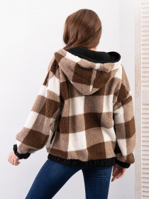 Кофта ISSA Plus модель 14285_коричневый Фото