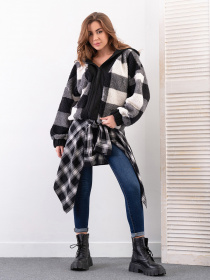 Кофта ISSA Plus модель 14285_черный Фото