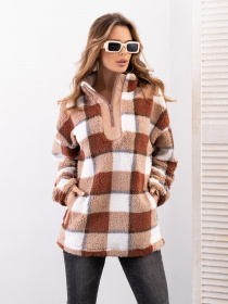 Кофта ISSA Plus модель 14297_мультиколор Фото