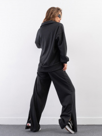 Повседневный костюм ISSA Plus модель 14321_серый Повседневный костюм ISSA Plus модель 14321_серый Фото