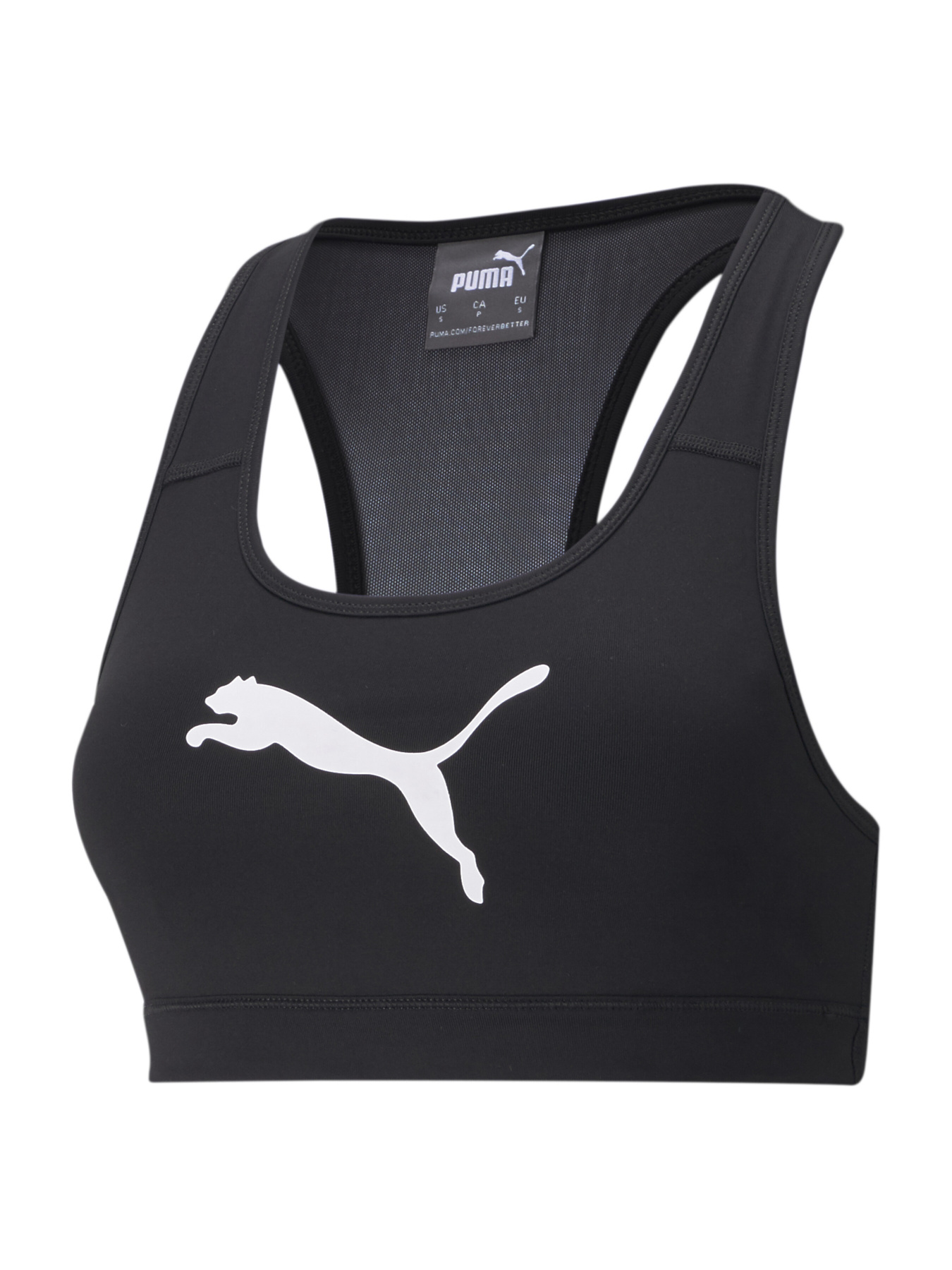 Топ спортивный PUMA Mid Impact 4keeps Bra модель 520304 Фото