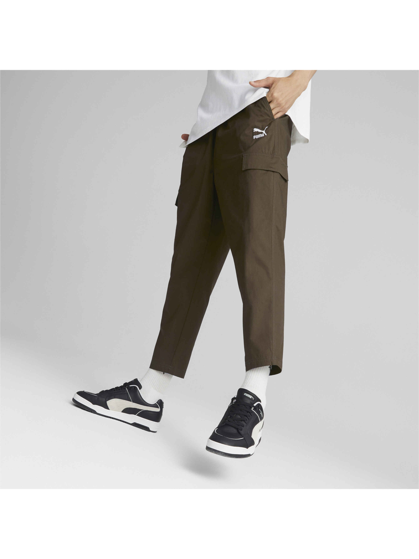 Спортивні штани PUMA Classics Woven Pants модель 535605 Фото