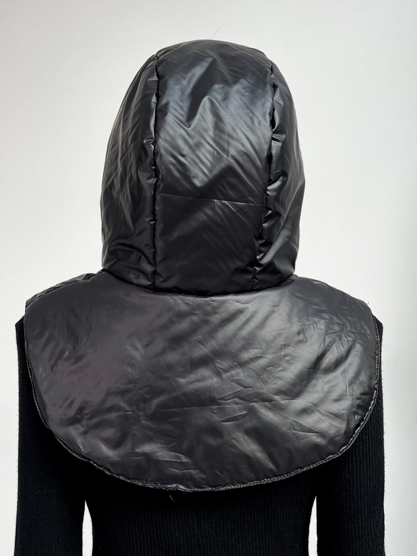 Шапка Jadone Fashion капор модель Lye_chornyy Фото