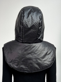 Шапка Jadone Fashion капор модель Lye_chornyy Фото