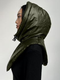 Шапка Jadone Fashion капор модель Lye_haki Шапка Jadone Fashion капор модель Lye_haki Фото