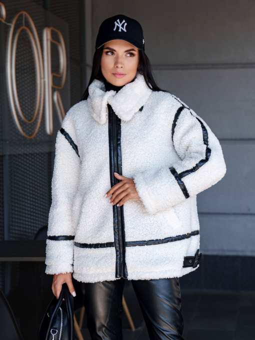 Шуба Jadone Fashion модель Shuba_Frost_biliy Фото