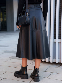 Юбка миди Jadone Fashion модель Spidnica_Arna_chorna Фото