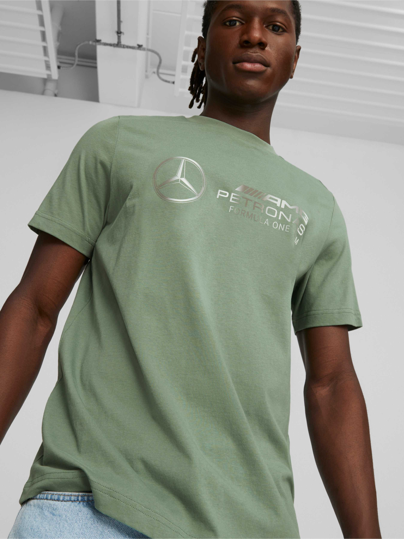 Футболка PUMA Mapf1 Logo Tee модель 621157 Фото