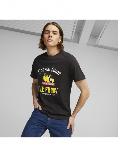 Футболка PUMA Graphics Le Tee модель 622745 — фото 3 - INTERTOP