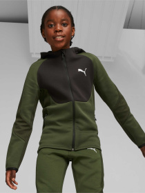 Кофта спортивна PUMA Evostripe Full-zip Hoodie модель 676277 Фото