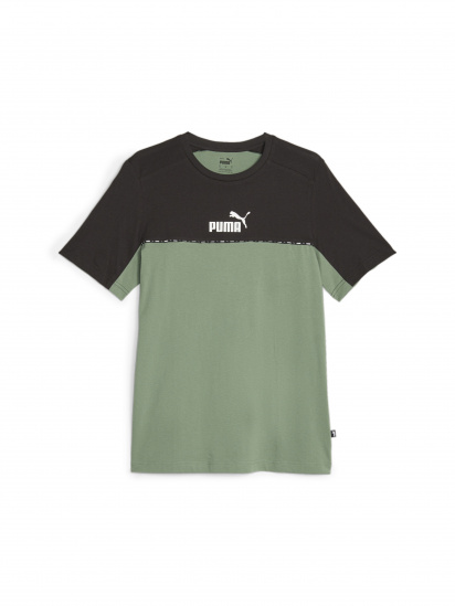 Футболка PUMA Ess Block x Tape Tee модель 673341 - фото