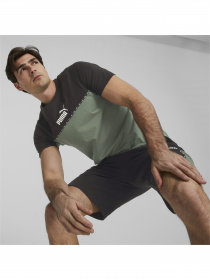Футболка PUMA Ess Block x Tape Tee модель 673341 Футболка PUMA Ess Block x Tape Tee модель 673341 Фото