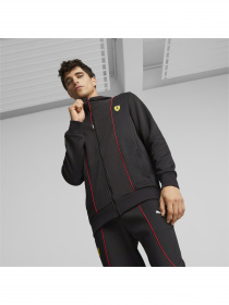 Кофта спортивная PUMA Ferrari Race Hdd Sweat Jackt модель 620942 Фото