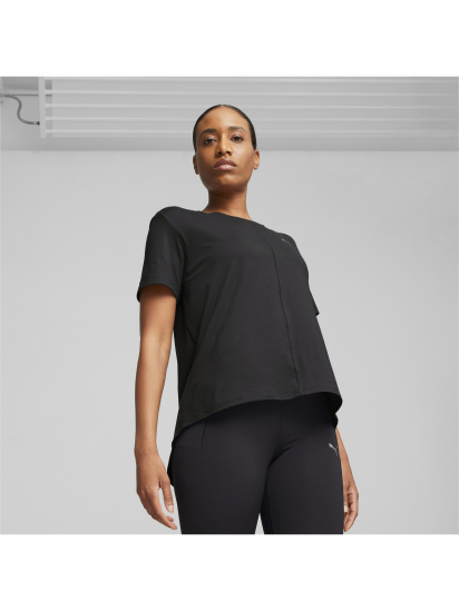 Футболка спортивна PUMA Studio Yogini Lite Tee модель 523954 — фото 3 - INTERTOP