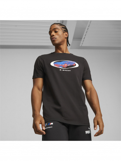 Футболка спортивна PUMA Bmw Mms Statement Car Tee модель 621078 — фото 3 - INTERTOP
