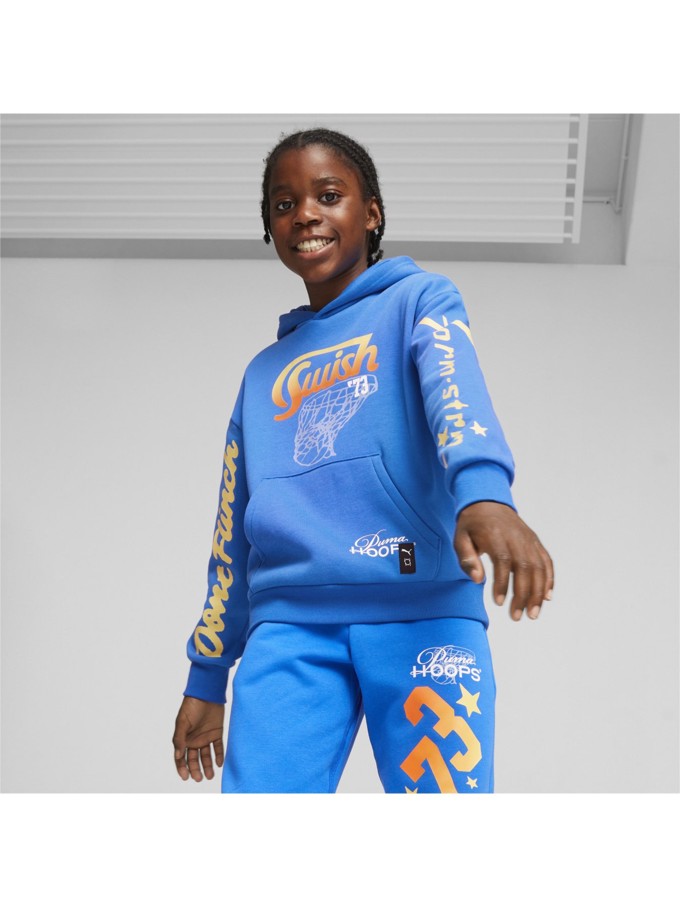 Кофта спортивная PUMA Basketball Swish Hoodie модель 621586 Фото