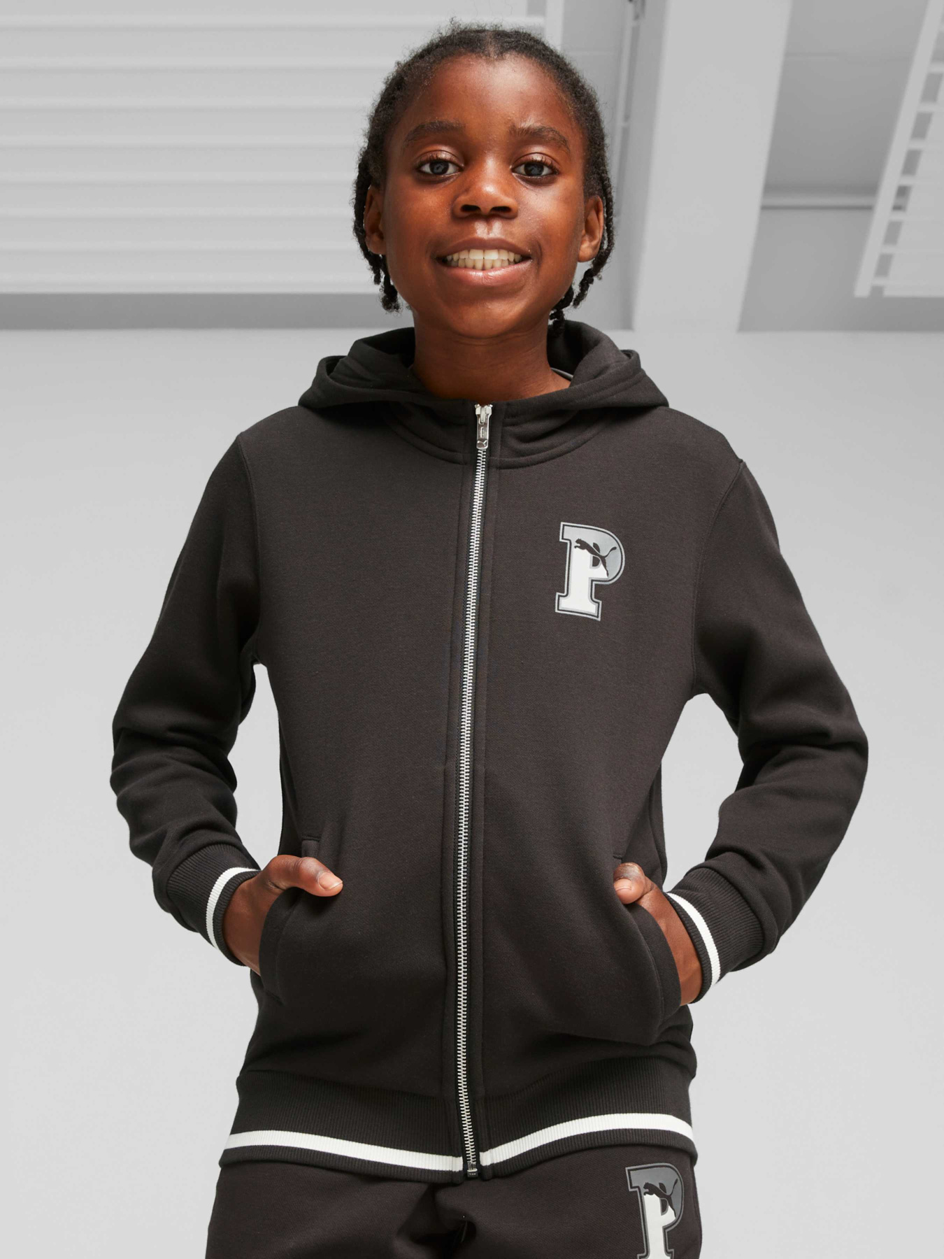 Кофта спортивная PUMA Squad Fz Hoodie Fl модель 676824 Фото