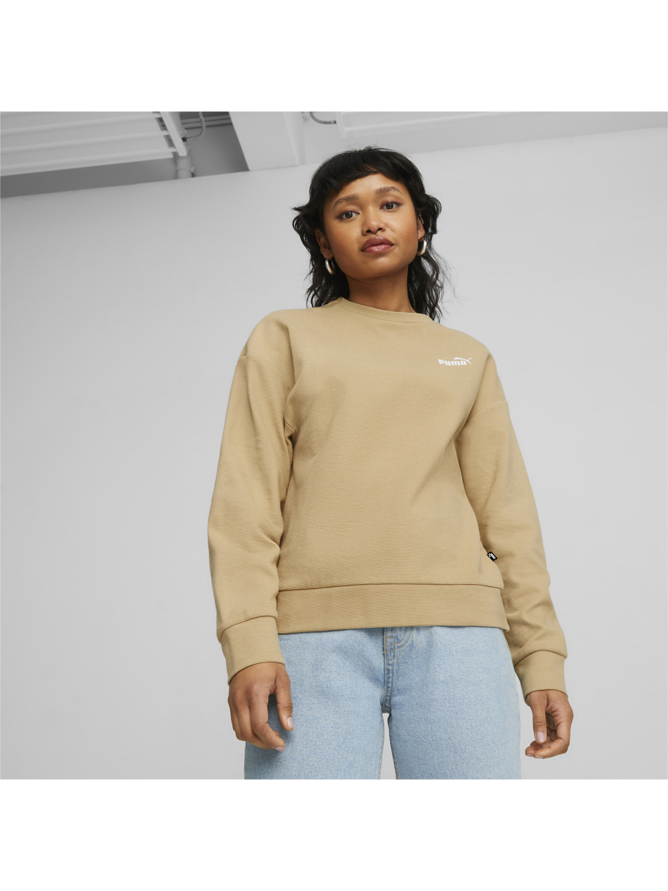 Свитшот PUMA Ess Elevated Crew модель 675965 Фото