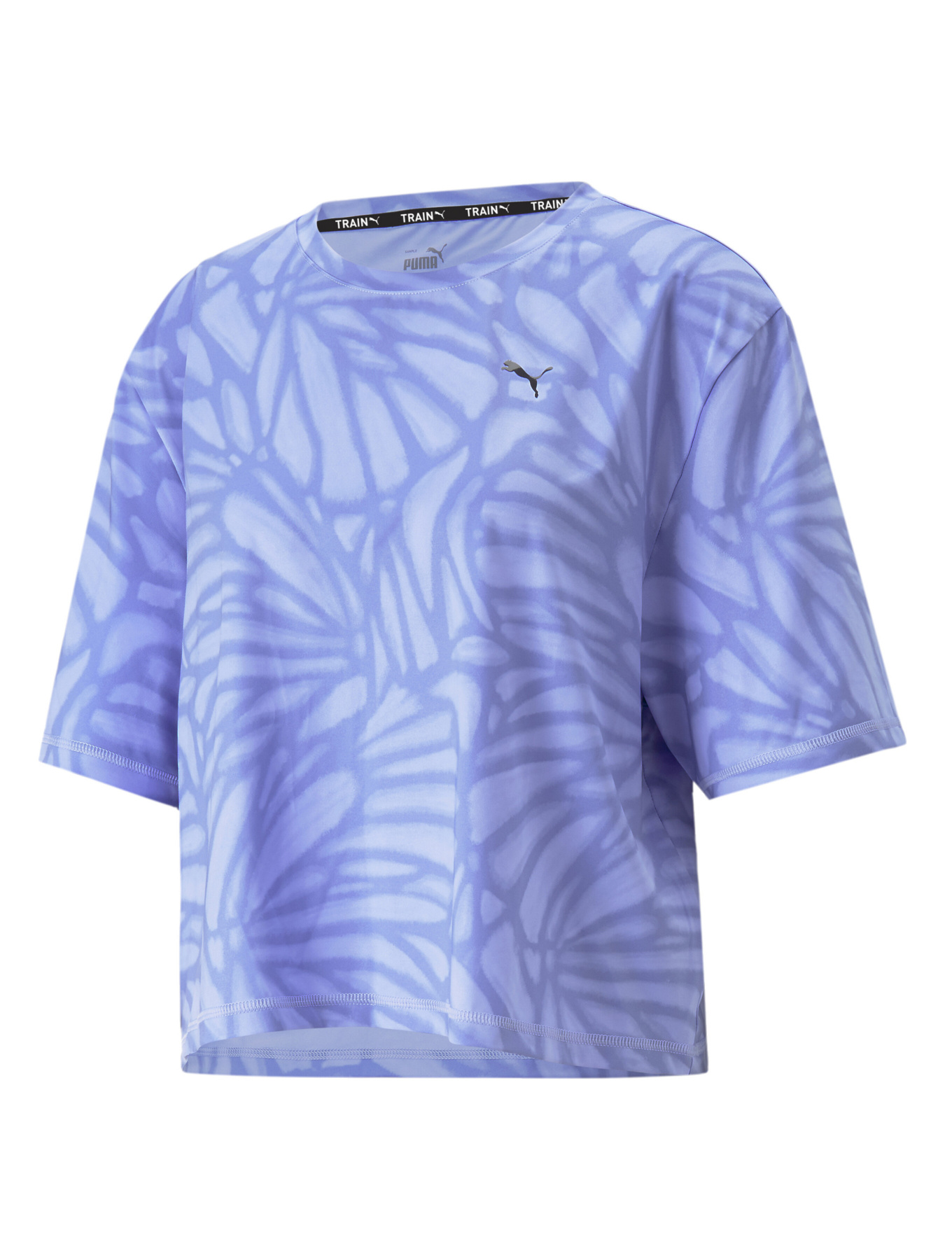 Футболка спортивная PUMA Train Favorite Aop Crop Tee модель 523215 Фото