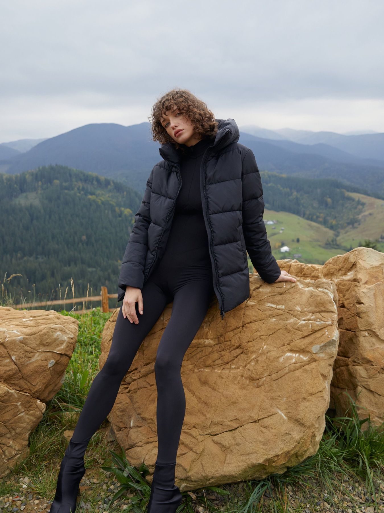 Зимова куртка Gepur модель 45013 Зимова куртка Gepur модель 45013 Фото