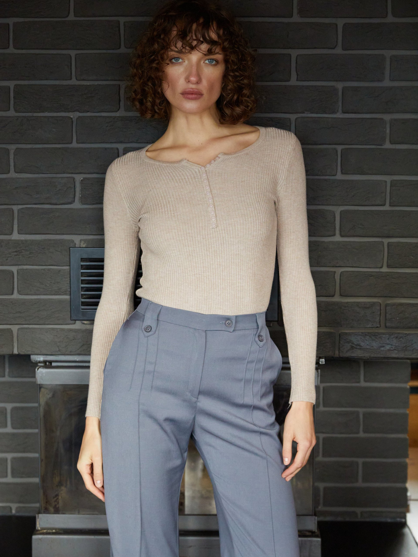 Лонгслив Gepur модель 45637 Фото