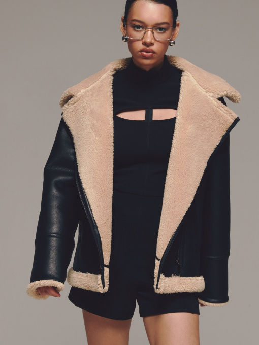 Дубленка Gepur модель 45323 Фото