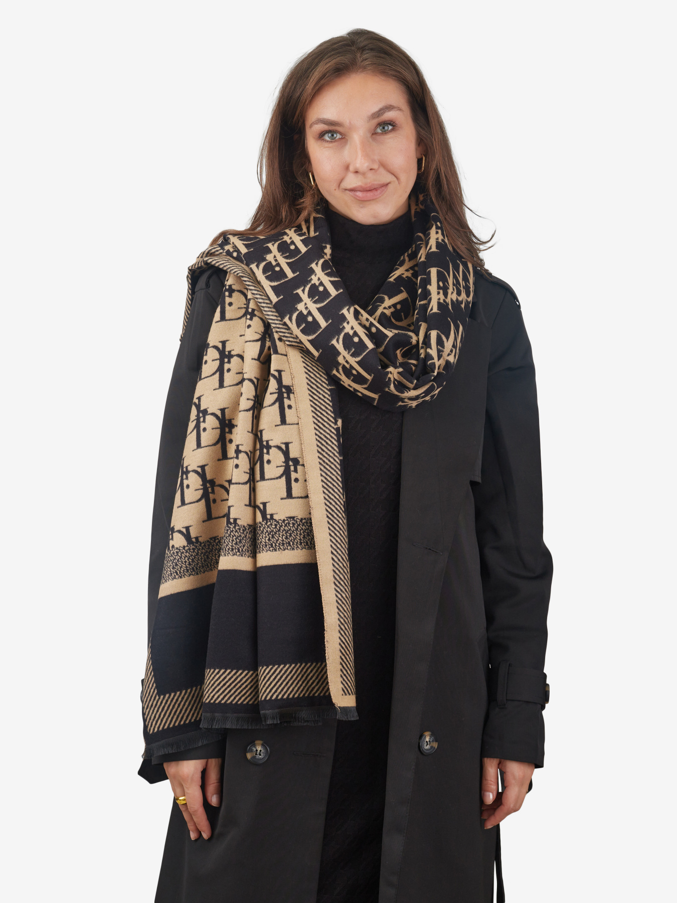 Шарф Regina Notte модель 4000000166537 Фото