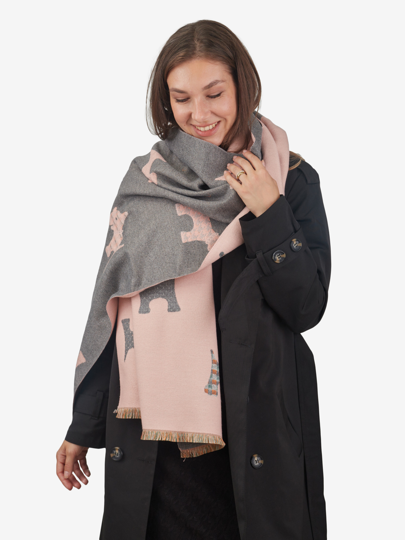 Шарф Regina Notte модель 4000000105406 Фото