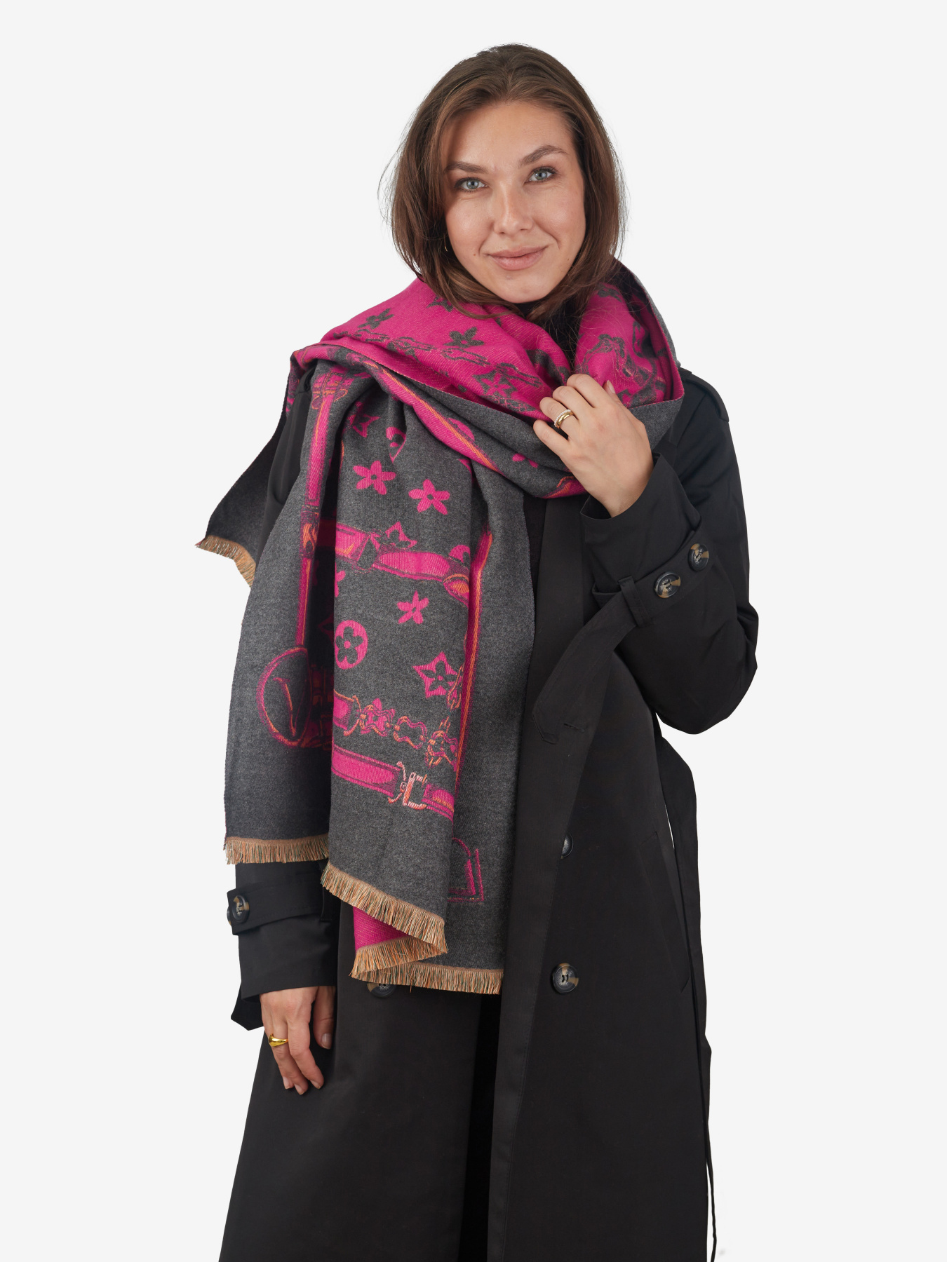 Шарф Regina Notte модель 4000000114996 Фото