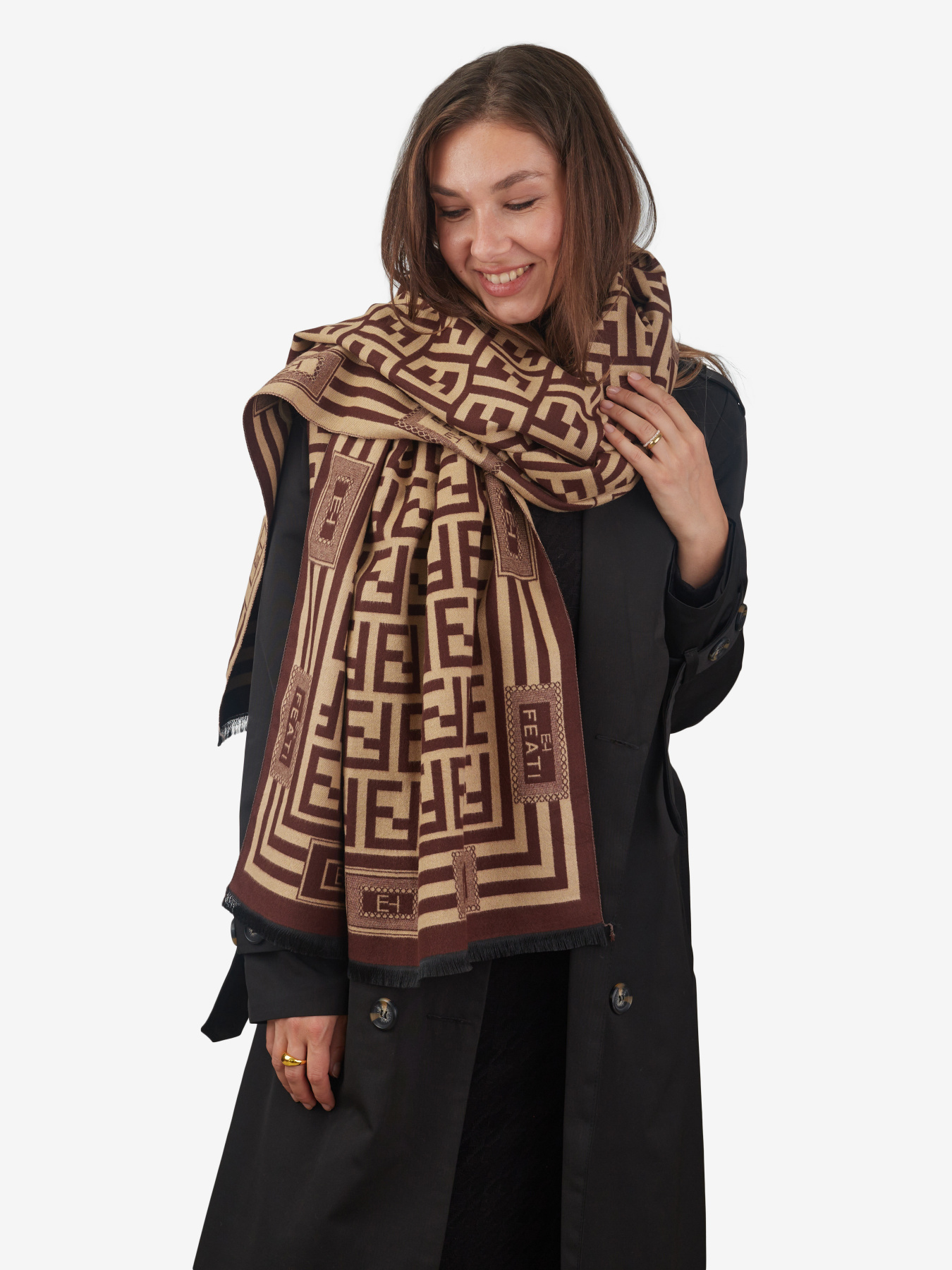 Шарф Regina Notte модель 4000000214610 Фото