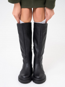 Сапоги ISSA Plus модель OB2-373_черный Фото