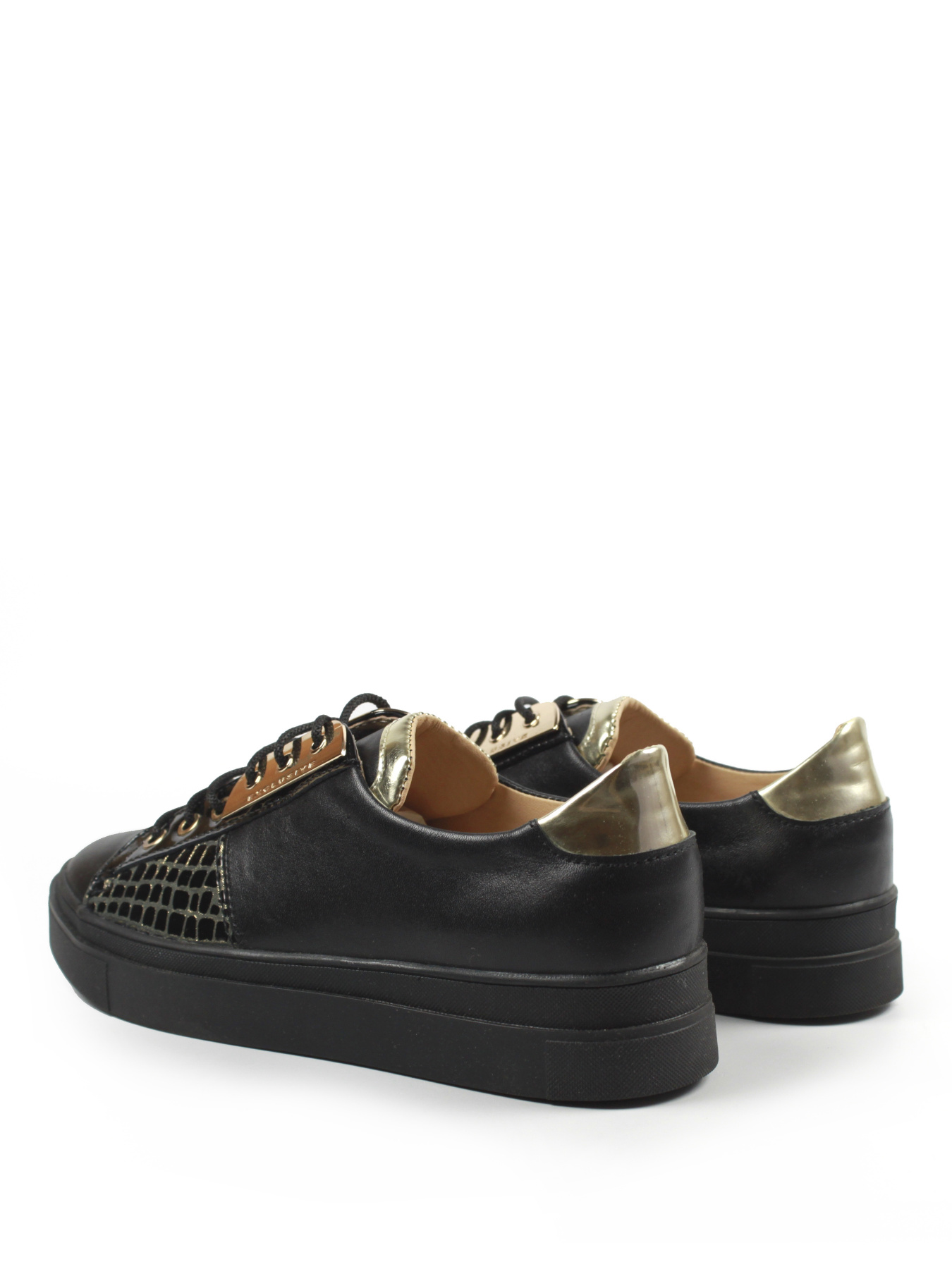 Кеды низкие It-girl модель 009-B_Black Фото