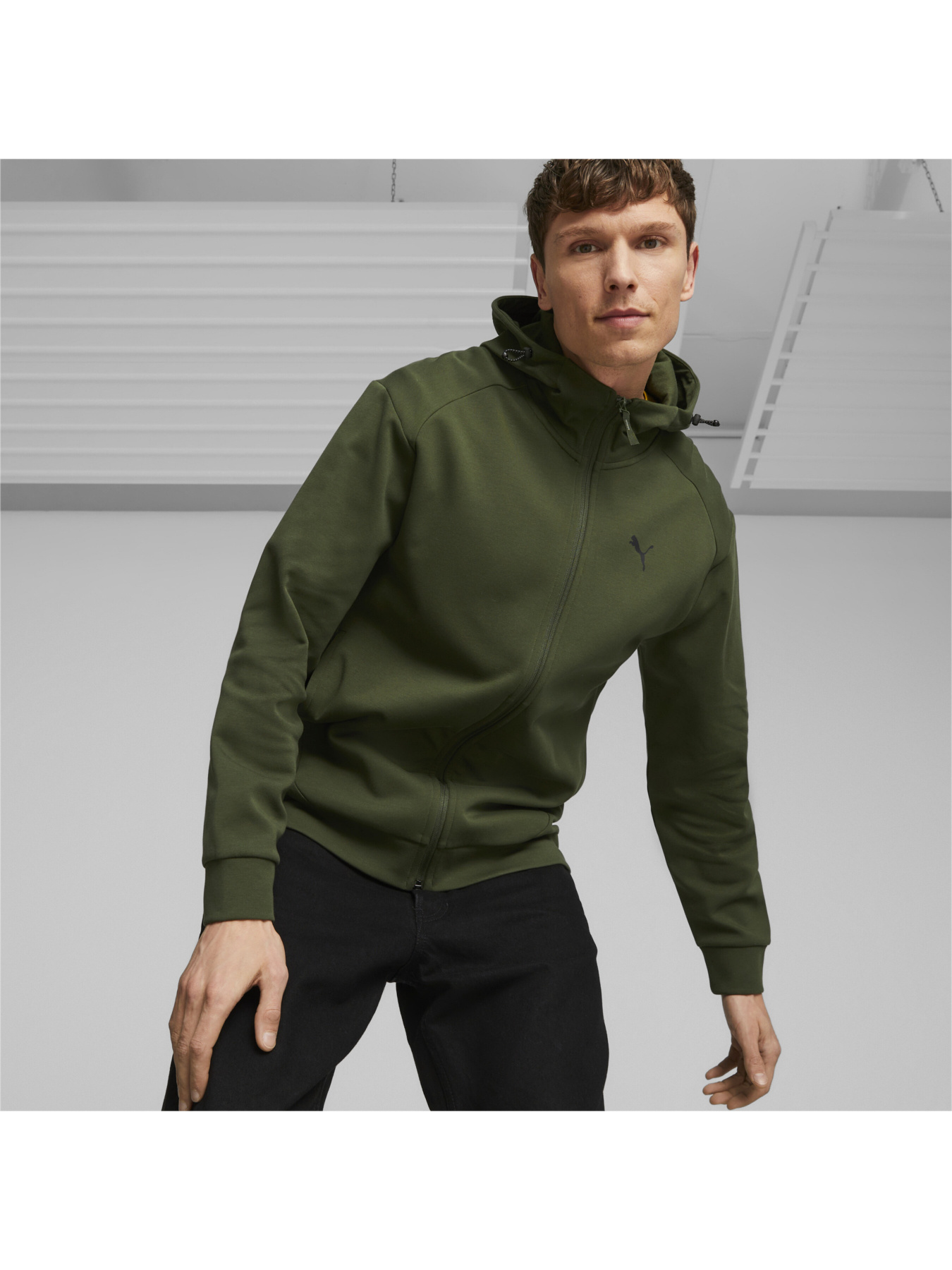 Кофта спортивная PUMA Rad/cal Full-zip Hoodie модель 675889 Фото