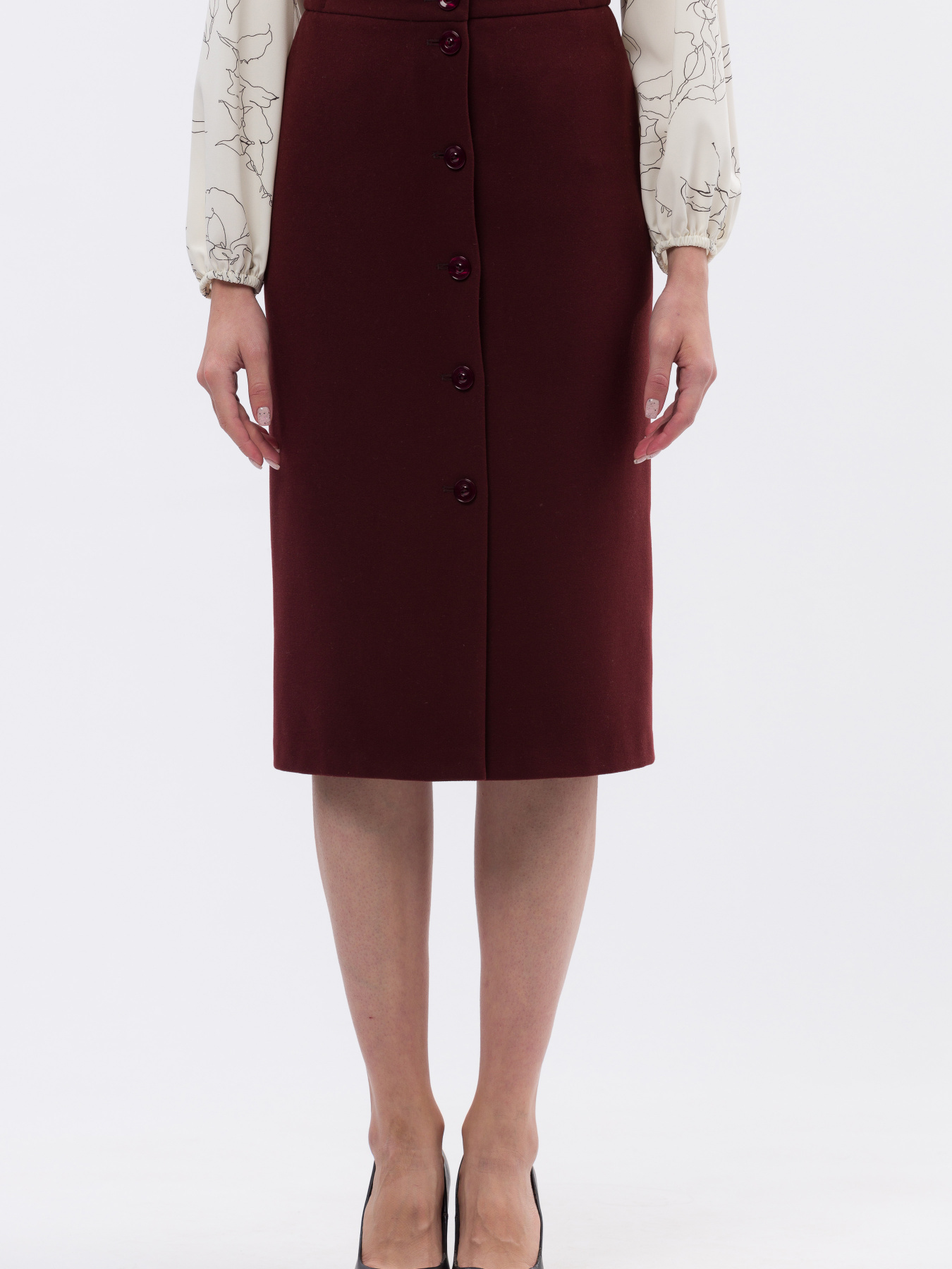 Юбка миди CAT ORANGE модель 6260 Фото