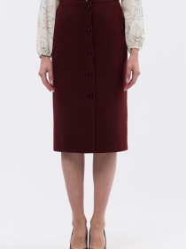 Спідниця міді CAT ORANGE модель 6260 Фото