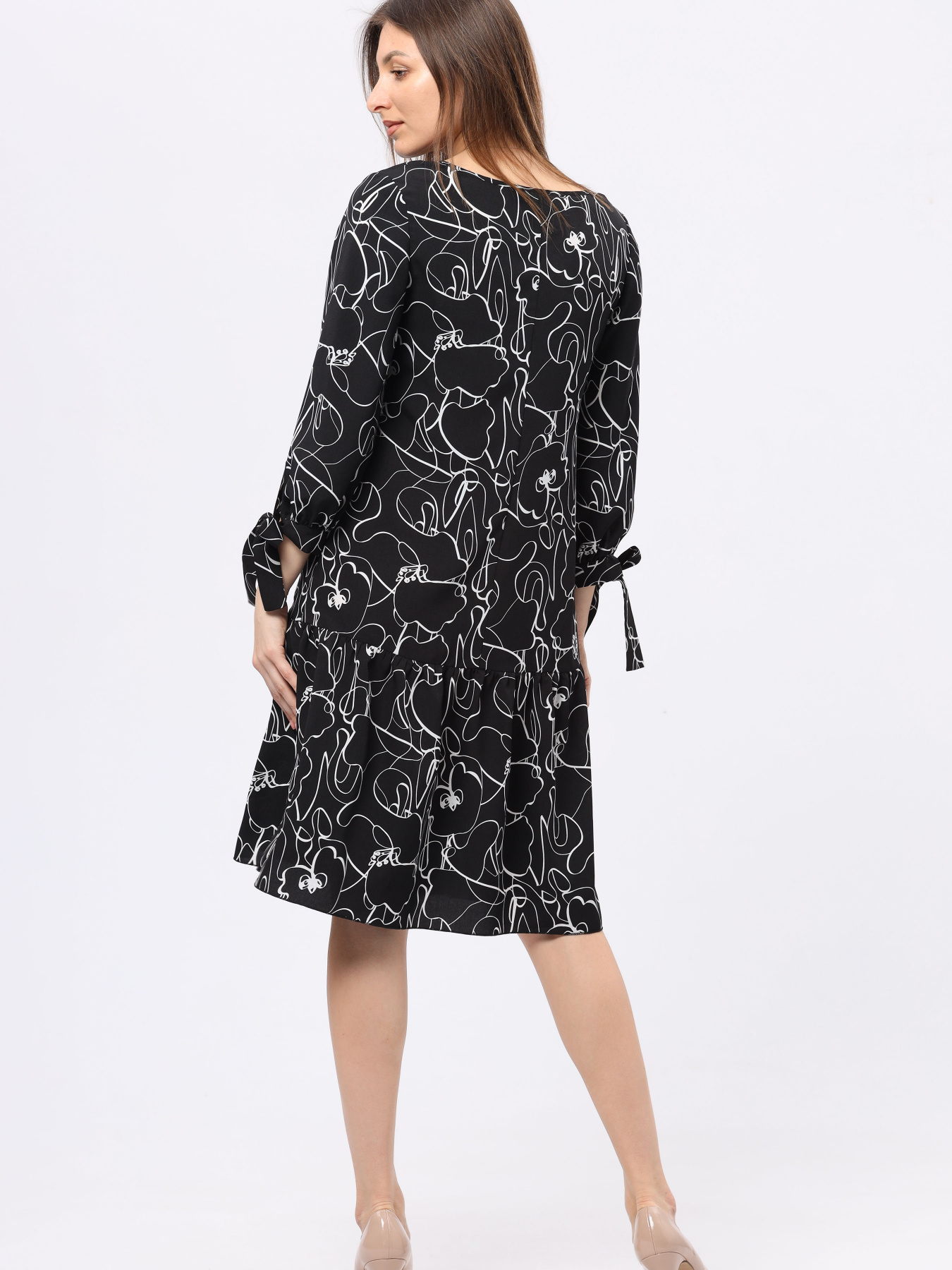 Платье миди CAT ORANGE модель 5716 Фото