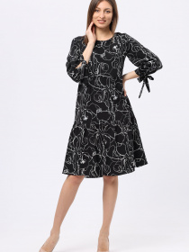 Платье миди CAT ORANGE модель 5716 Фото