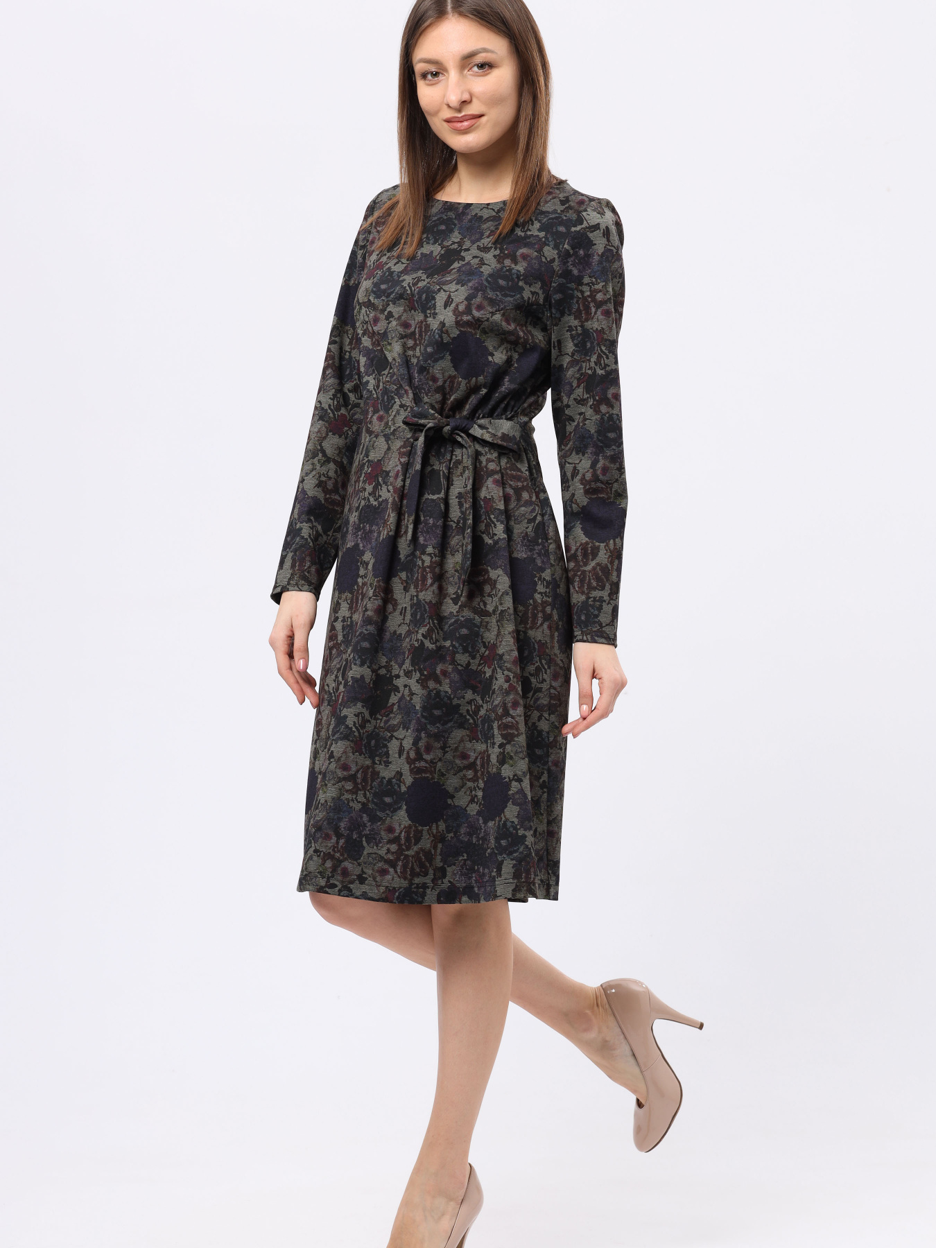 Платье миди CAT ORANGE модель 5715 Фото