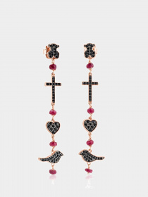 Серьги-подвески TOUS модель 314933580 Фото