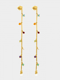 Серьги-подвески TOUS модель 712273520 Фото