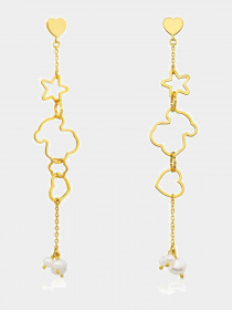 Серьги-подвески TOUS модель 612493500 Фото