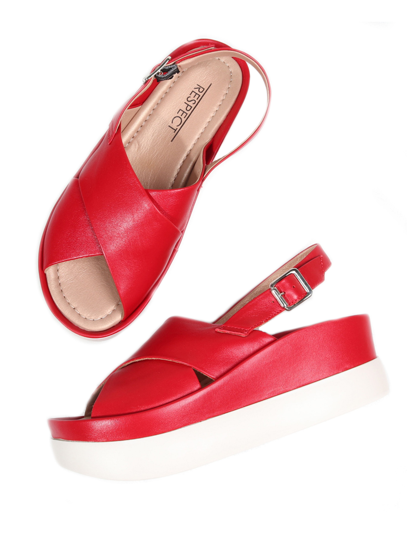 Босоножки Respect модель 27020-748_KIRMIZI Босоножки Respect модель 27020-748_KIRMIZI Фото