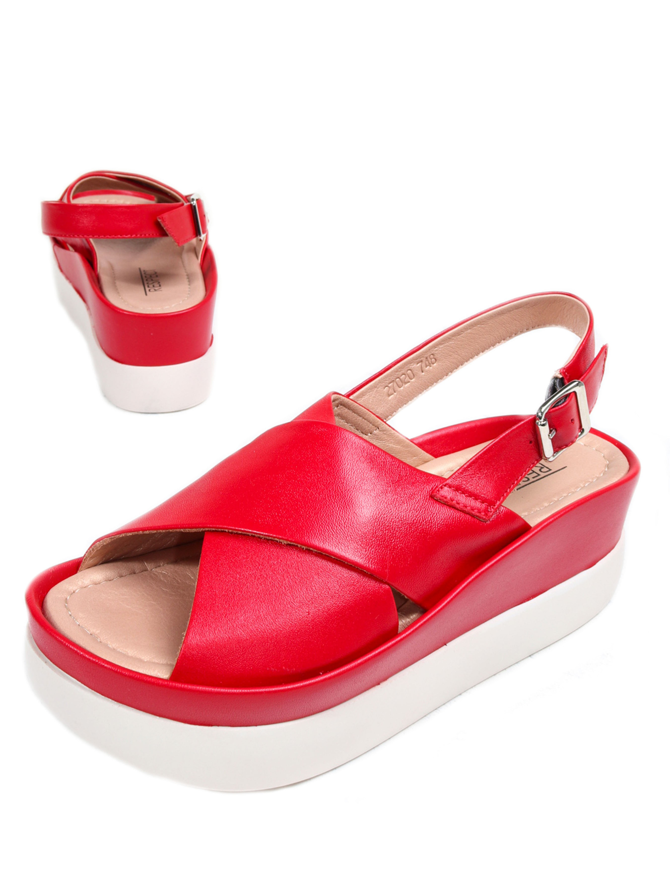 Босоножки Respect модель 27020-748_KIRMIZI Босоножки Respect модель 27020-748_KIRMIZI Фото