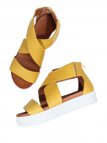 Сандалии Respect модель 030-20-1061_YELLOW Фото