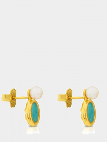 Серьги-гвоздики TOUS модель 712213530 Серьги-гвоздики TOUS модель 712213530 Фото