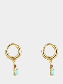 Серьги-подвески TOUS модель 912193000 Фото