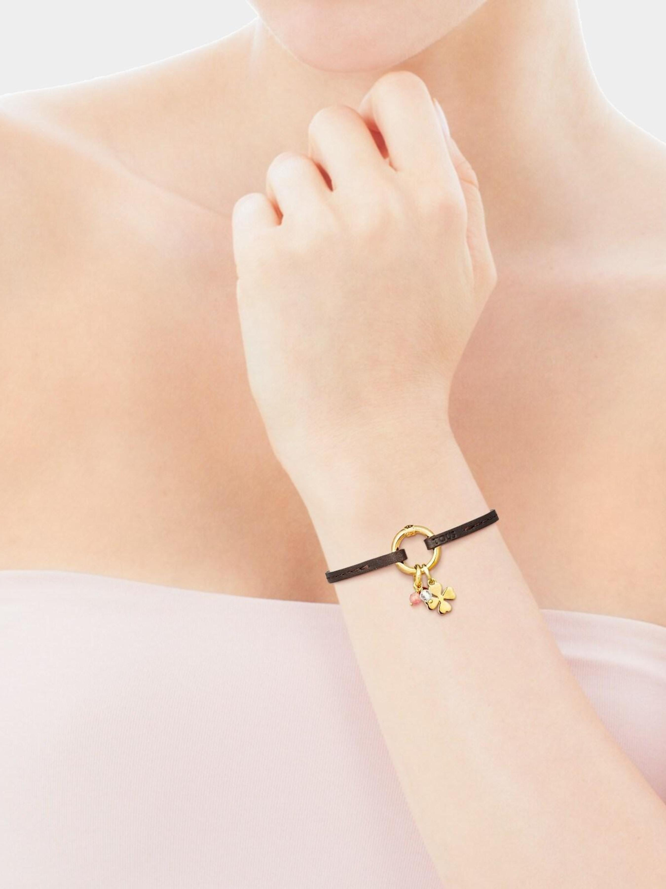 Кожаные TOUS модель 018111720 Фото